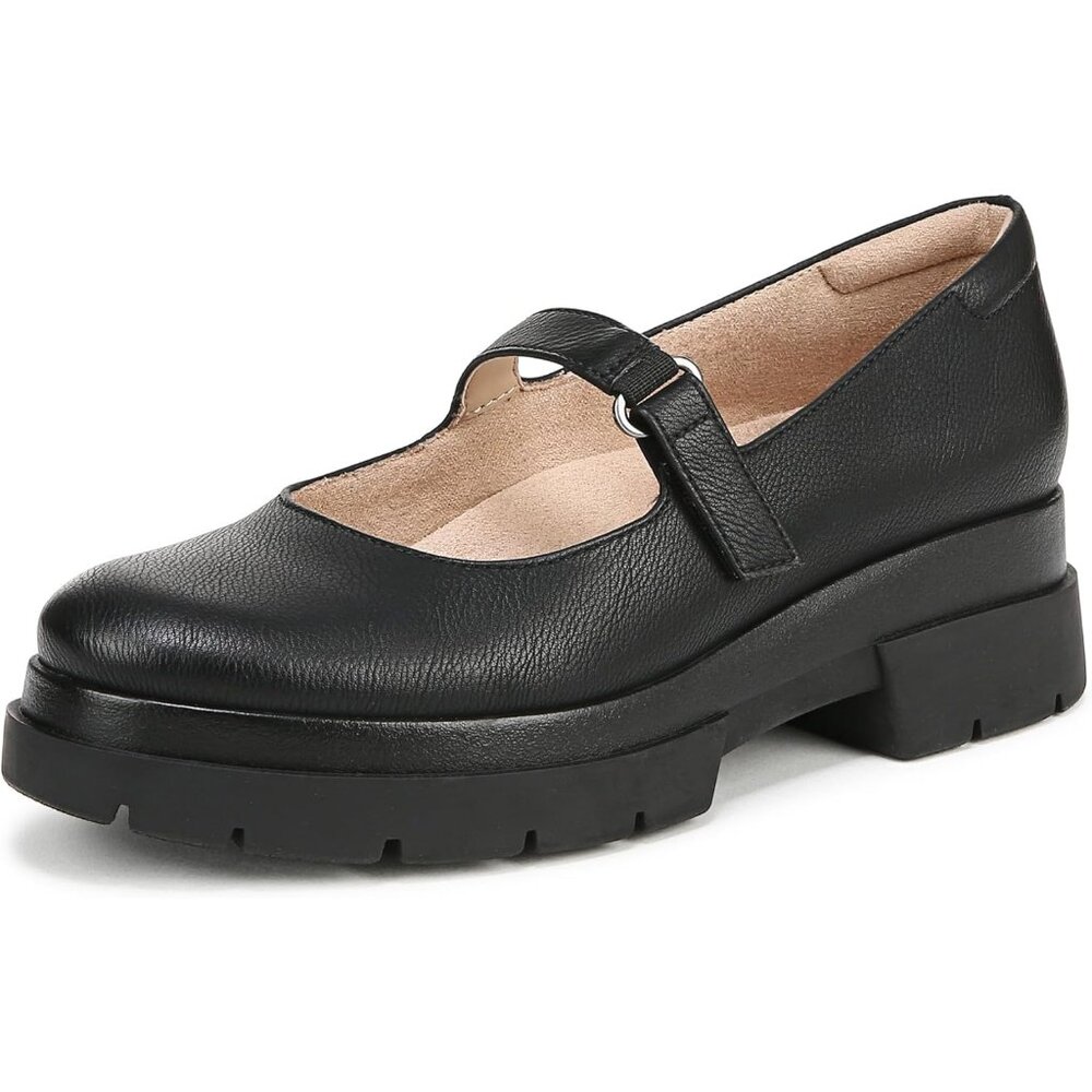 Chic Women's Olivet Lug Sole Mary Janes Flats - Size 8 & Eco-Friendly Design